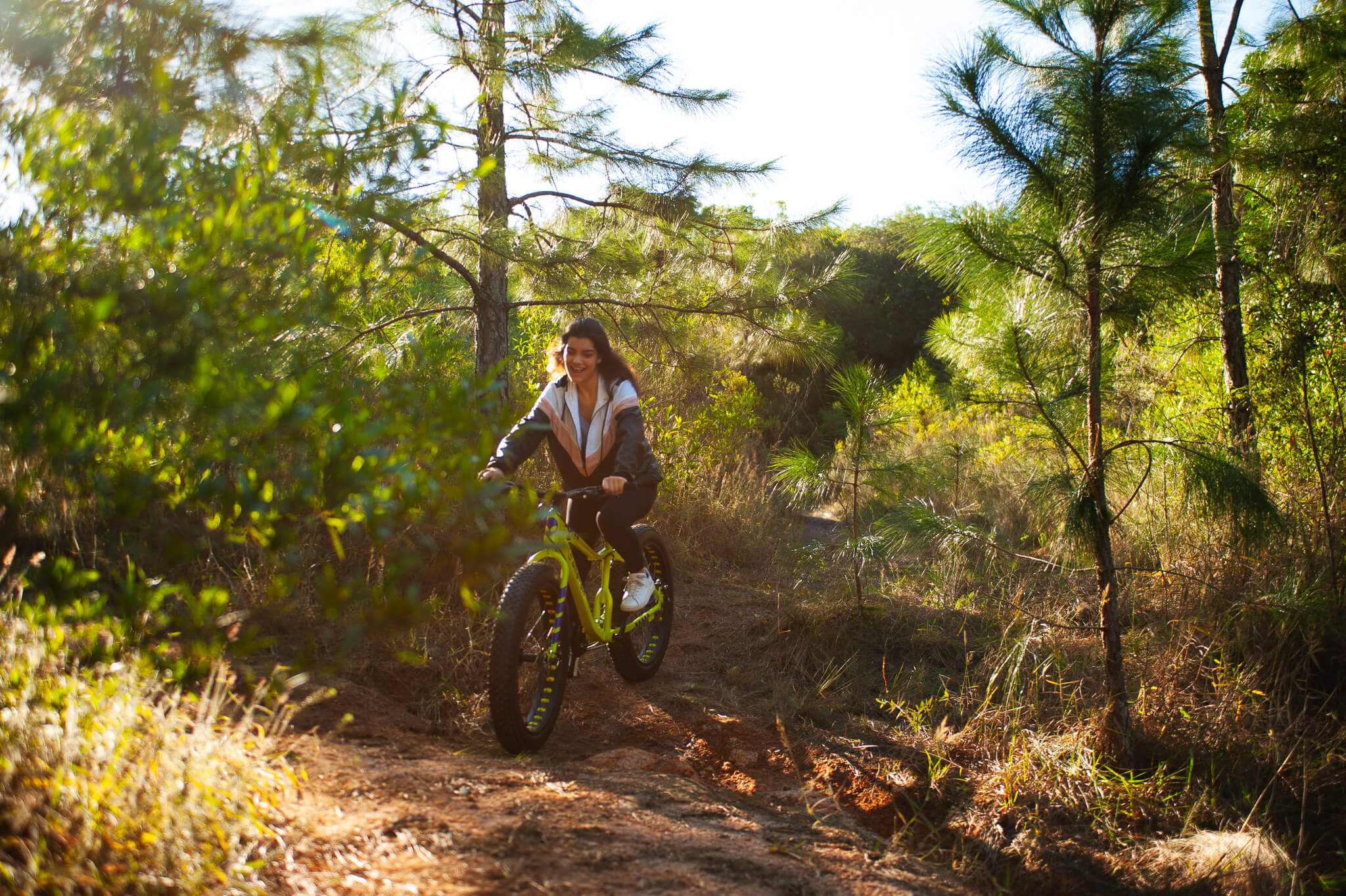 Fat bike em trilha