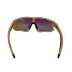 Óculos Ciclismo EL100  Lente Magnética Policarbonato Colors  Uv400 Marrom/Preto