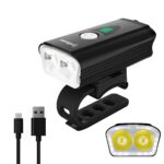 Farol Led alumínio super 900 lúmens USB