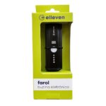 Farol Led com sensor e buzina eletrônica 350 lúmens USB