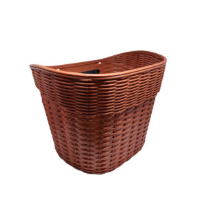Cesta Marrom em Plástico com Engate Rápido