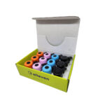Campainha linha Colors Base Preta 4 Cores