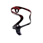 Suporte Garrafa Aluminio T6 Premium Bicolor Preto/Vermelho
