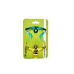 Suporte Garrafa Aluminio T6 Bicolor Gradient Verde/Dourado