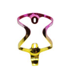 Suporte Garrafa Aluminio T6 Bicolor Gradient Pink/Dourado