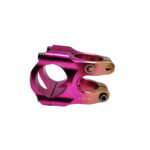 Suporte de Guidão em Alumínio CNC 35 mm x 31.8 mm Bicolor Gradient