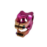 Suporte de Guidão em Alumínio CNC 35 mm x 31.8 mm Bicolor Gradient
