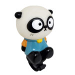 Buzina Silicone Panda Colorido