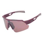 Óculos Ciclismo EL61 Lente Policarbonato Purple Uv400 Roxo/Cinza