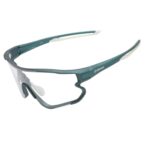 Oculos Ciclismo El54 Lente Fotocromática Verde/Branco