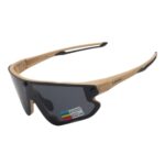 Óculos Ciclismo EL100 Lente Magnética Polarizada Marrom/Preto