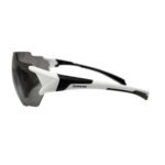 Óculos Ciclismo EL53 Lente Policarbonato Fume Uv400 Branco/Preto
