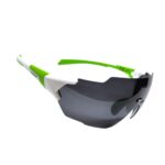 Óculos Ciclismo EL53 Lente Polarizada Branco/Verde