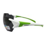 Óculos Ciclismo EL53 Lente Polarizada Branco/Verde