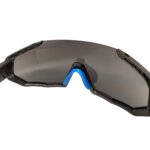 Óculos Ciclismo EL56 Lente Policarbonato Fume Uv400 Cinza/Azul