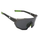 Óculos Ciclismo EL56 Lente Polarizada Cinza/Verde