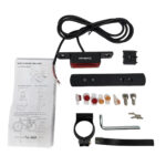 Pisca Sinalizador E-Bike Para Bagageiro Sem Bateria 50 Lumens Aluminio