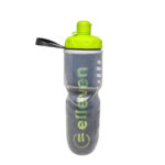 Garrafa Isotérmica El 710ml Bico Com Tampa Preta/Verde