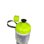 Garrafa Isotérmica El 710ml Bico Com Tampa Preta/Verde
