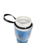 Garrafa Isotérmica El 710ml Bico Com Tampa Azul/Branca