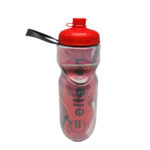 Garrafa Isotérmica Bico Automático 590ml El Series Preto/Vermelho