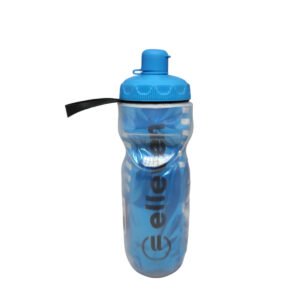 Garrafa Isotérmica El 590ml Bico Com Tampa Azul/Branco