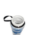Garrafa Isotérmica El 590ml Bico Com Tampa Azul/Branco