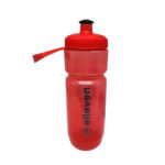 Garrafa Hidratação El 650ml Boca Larga Com Alça Vermelho/Preto