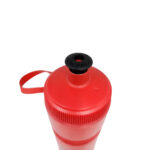 Garrafa Hidratação El 650ml Boca Larga Com Alça Vermelho/Preto