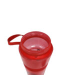 Garrafa Hidratação El 650ml Boca Larga Com Alça Vermelho/Preto