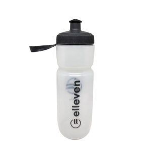 Garrafa Hidratação El 650ml Boca Larga Com Alça Branco/Preto