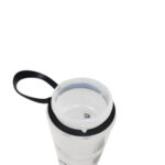 Garrafa Hidratação El 650ml Boca Larga Com Alça Branco/Preto