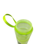 Garrafa Hidratação El 650ml Boca Larga Com Alça Verde/Preto