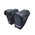 Bolsa Alforge Duplo Dir/Esq 36lt Impermeável Com Refletivo E Cinta De Fechamento