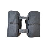 Bolsa Alforge Duplo Dir/Esq 36lt Impermeável Com Refletivo E Cinta De Fechamento