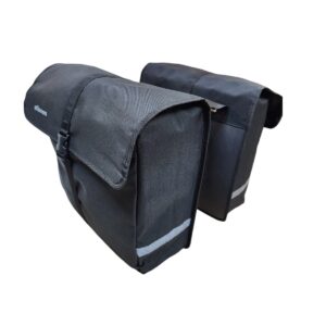 Bolsa Alforge Duplo Dir/Esq 36lt Impermeável Com Refletivo E Cinta De Fechamento