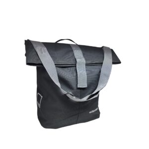 Bolsa Alforge Individual 14lt Impermeável Com Refletivo E Cinta De Fechamento
