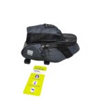Bolsa De Selim+Suporte Garrafa 1,8lt Impermeável Com Zíper