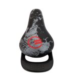 Selim Infantil P Com Alça 210x130mm Preto/Cinza/Vermelho