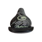 Selim Infantil M Com Alça 230x140mm Preto/Verde