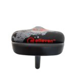 Selim Infantil P Com Canote E Alça 210x130mm Preto/Cinza/Vermelho
