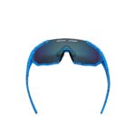 Oculos Ciclismo Kids Xq547 Lente Policarbonato Colors Uv400 Azul