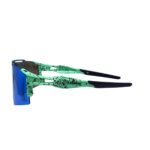 Óculos Ciclismo Xq550 Lente Policarbonato Colors Uv400 Verde Água