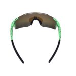 Óculos Ciclismo Xq550 Lente Policarbonato Colors Uv400 Verde Água