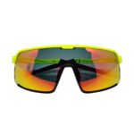 Óculos Ciclismo Xq559 Lente Policarbonato Colors Uv400 Preto Amarelo