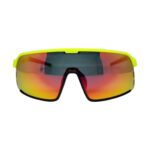 Óculos Ciclismo Xq559 Lente Policarbonato Colors Uv400 Preto Amarelo