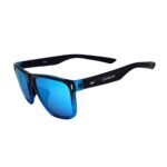 Óculos Casual Xq488 Lente Policarbonato Colors Uv400 Preto Azul