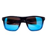 Óculos Casual Xq488 Lente Policarbonato Colors Uv400 Preto Azul