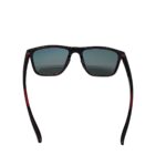 Óculos Casual Xq488 Lente Policarbonato Colors Uv400 Preto Vermelho