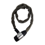Cadeado Espiral corrente com chave 3,5mm x 800mm preto